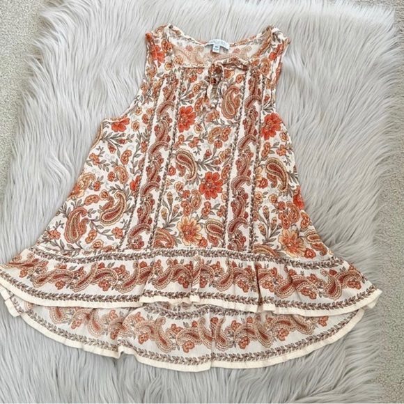 Patrons of Peace Ruffled Tank Top Bundle set XS - Picture 4 of 11